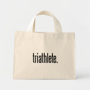 Triathlete. Mini Tote Bag