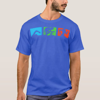 Triathlete Swim Bike Run Triathlon 2 T-Shirt