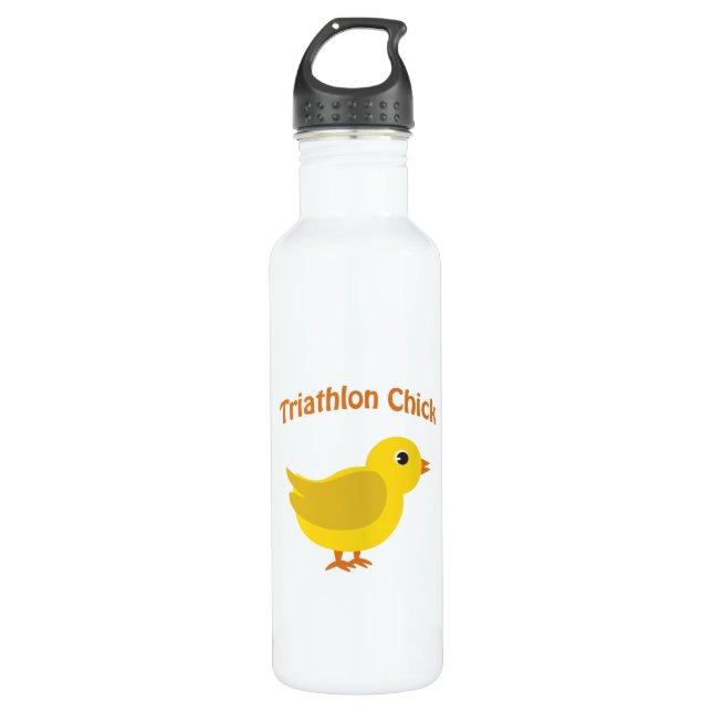 Triathlon Chick 710 Ml Water Bottle (Front)