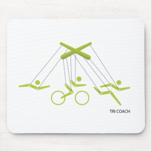 Triathlon coach, Triathlon trainer Mouse Pad