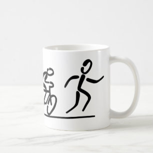 triathlon coffee mug