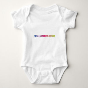 Triathlon cool 2017 design baby bodysuit