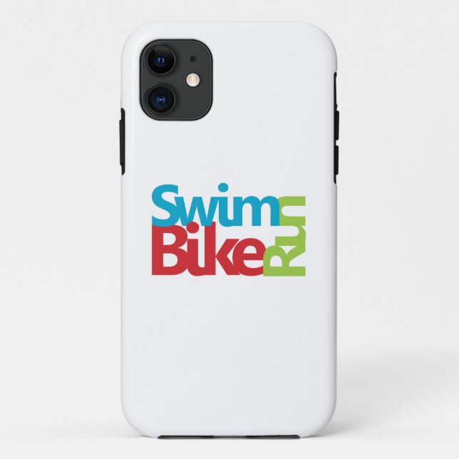 Triathlon cool and unique design Case-Mate iPhone case (Back)