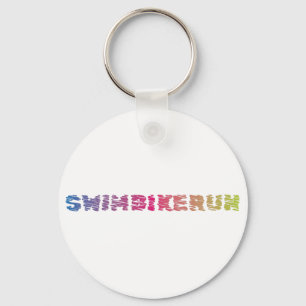 Triathlon Cool Design Key Ring