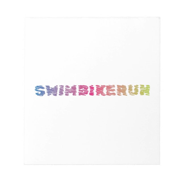 Triathlon cool design notepad (Front)