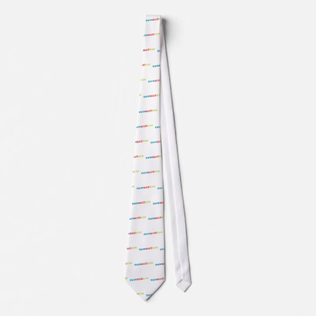 Triathlon cool design tie (Front)