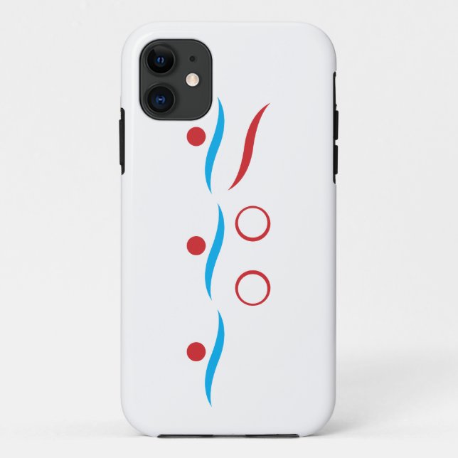 Triathlon cool logo illustration Case-Mate iPhone case (Back)
