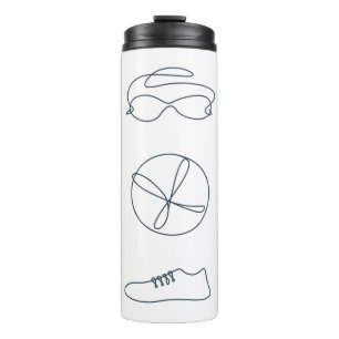 Triathlon cool new design thermal tumbler
