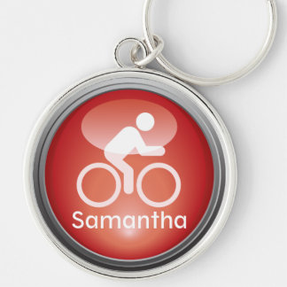 Triathlon CYCLE Customised Keychain