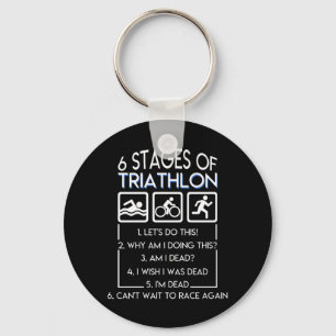 Triathlon Do This Why I Doing This I Dead Key Ring