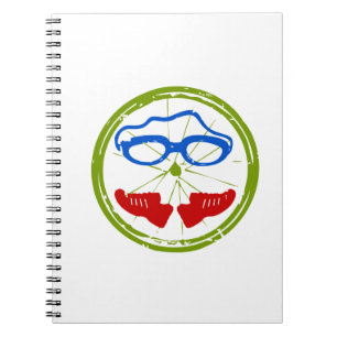 Triathlon Face Notebook