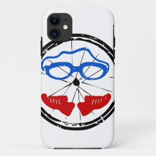 Triathlon Freak logo iPhone 11 Case