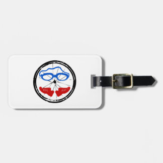 Triathlon Freak logo Luggage Tag