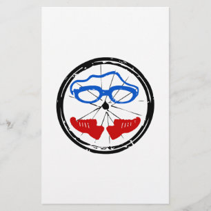 Triathlon Freak logo Stationery