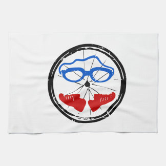 Triathlon Freak logo Tea Towel