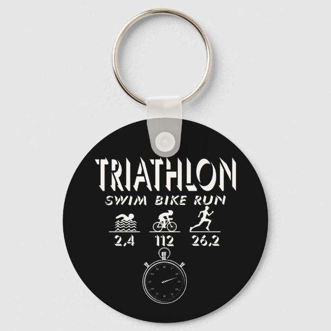 Triathlon Key Ring (Front)