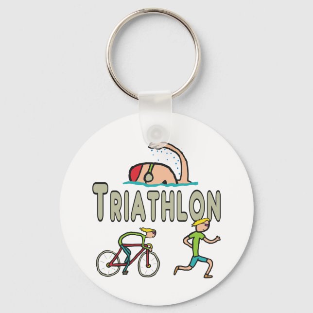Triathlon Key Ring (Front)