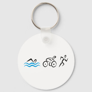 Triathlon Key Ring