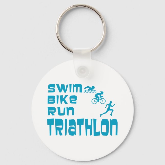 Triathlon Key Ring (Front)
