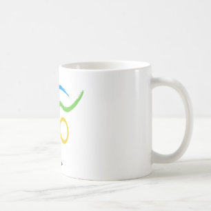 Triathlon logo coffee mug