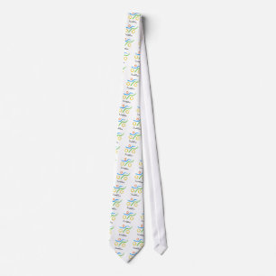 Triathlon logo tie