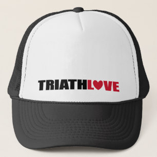 Triathlon Love for swimmers, Cyclers and Runners Trucker Hat