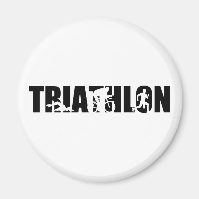Triathlon Magnet (Front)