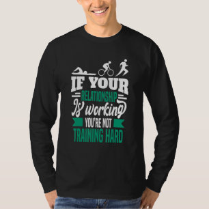 Triathlon Motif For Triathletes T-Shirt