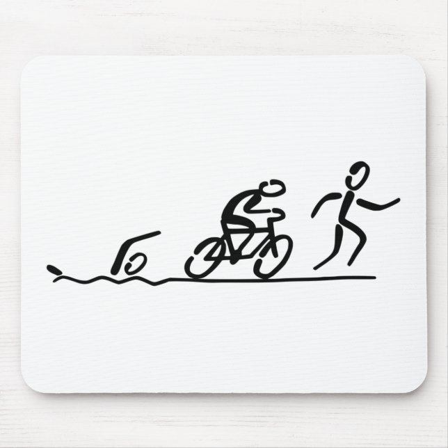 triathlon mouse pad (Front)