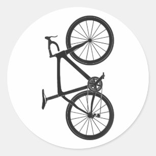 Triathlon Road Bike T Shirt Bicycle Rider Gift Cyc Classic Round Sticker