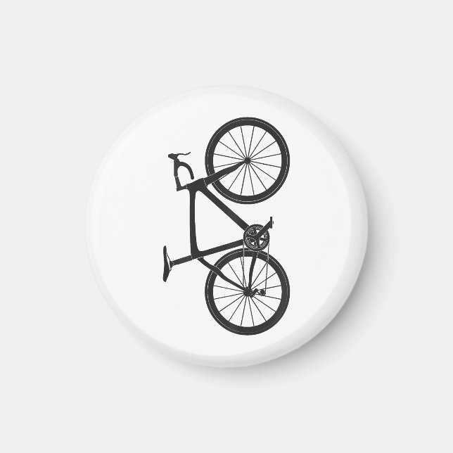 Triathlon Road Bike T Shirt Bicycle Rider Gift Cyc Magnet (Front)