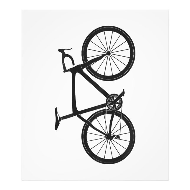 Triathlon Road Bike T Shirt Bicycle Rider Gift Cyc Photo Print (Front)