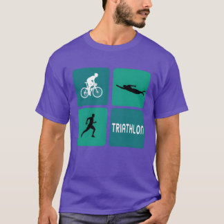 Triathlon Sport Design retro retro T-Shirt