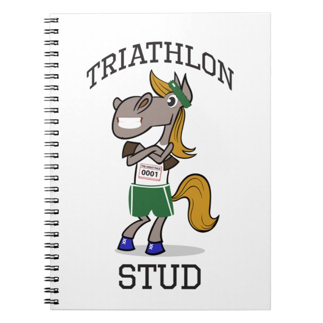 Triathlon Stud Notebook (Front)