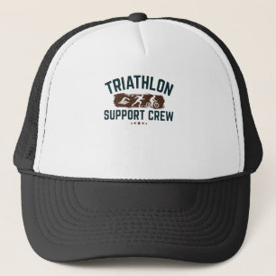 Triathlon Support Crew Family Coach Trucker Hat