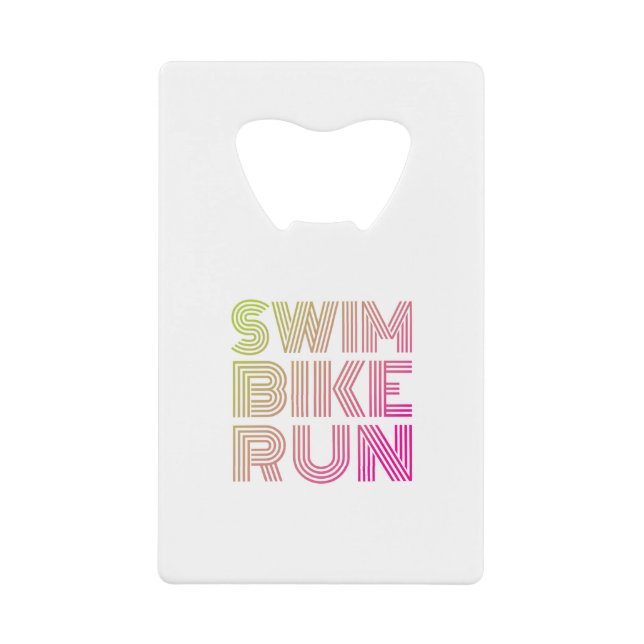 Triathlon swim bike run (Front)