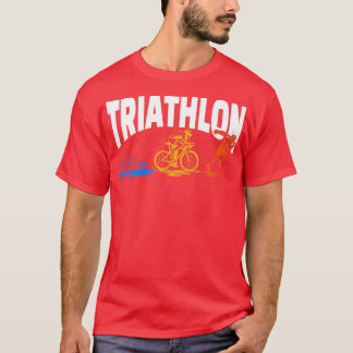 Triathlon Swim Bike Run 6 T-Shirt