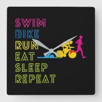 Triathlon swim bike run eat sleep repeat