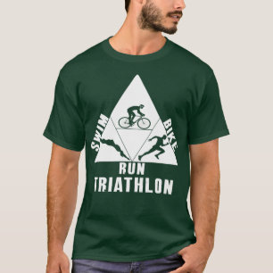 Triathlon Swim Bike Run Triathlete 12 T-Shirt