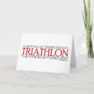 Triathlon – The Pride is Forever Card