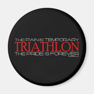 Triathlon – The Pride is Forever Magnet