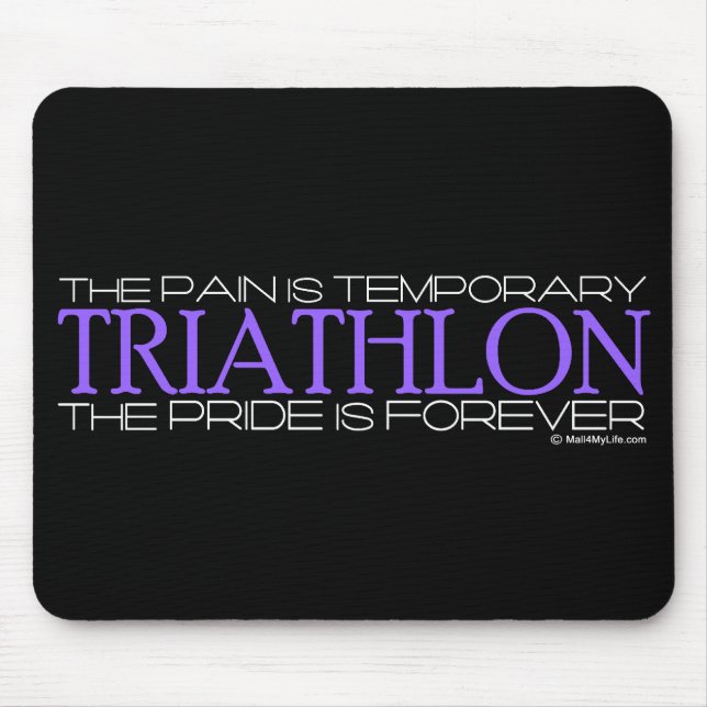Triathlon – The Pride is Forever Mouse Pad (Front)