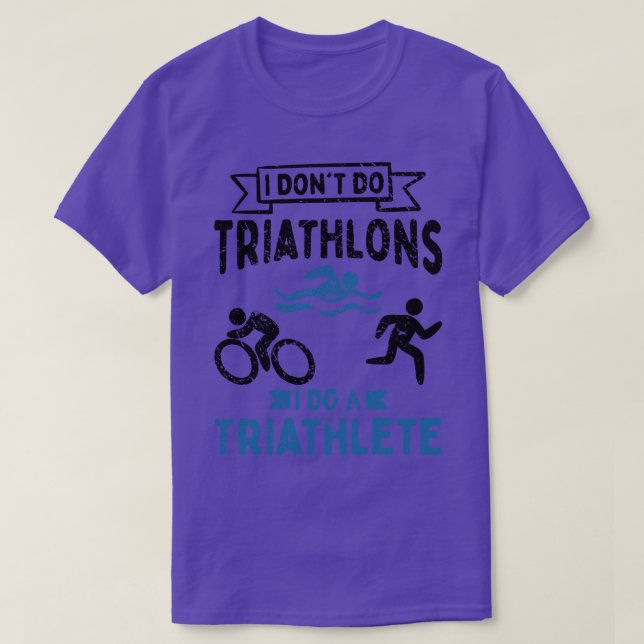 Triathlon Triathlete 2 T-Shirt (Design Front)