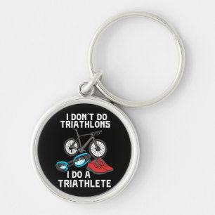 Triathlon Triathlete Key Ring