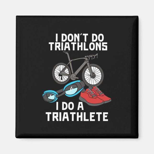 Triathlon Triathlete Magnet (Front)