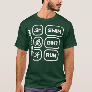 Triathlon triathlete sports gift 8 T-Shirt