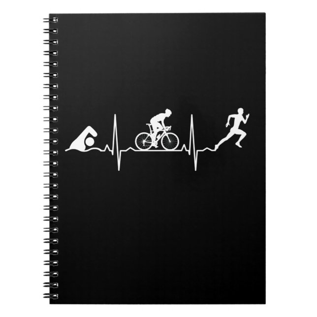 Triathlon - Triathlon Heartbeat Notebook (Front)