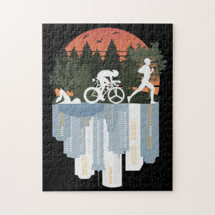 Triathlon, wonderful nature jigsaw puzzle