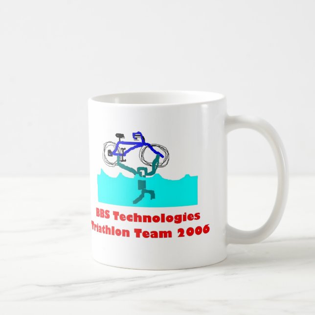 TriathlonTeam Coffee Mug (Right)
