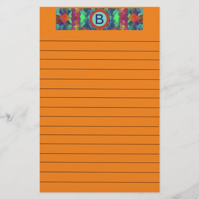 Triba African lDesign Stationery (Front)